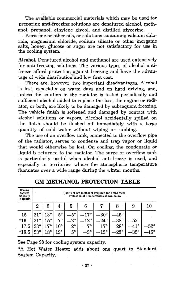 1951 Chevrolet Trucks Operators Manual Page 49